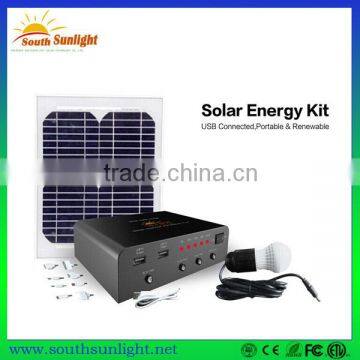 10W 20W Factory Supply Solar Power Generator Lithium Ion Battery System Solar, Portable Solar Power System photo-2