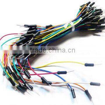 Breadboard Solderless Flexible Jumper Cable Wires M-to-M DIY New (set of 75pcs)