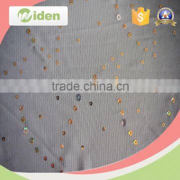 Design Customized Fashion Design Baju Kurung Mesh Fabric With Sequins Supplier's Choice