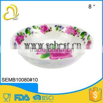 BURST SELL items plastic melamine 8 inch BOWL soup