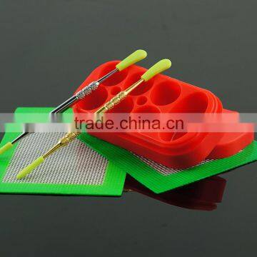 2015 Non-stick Stackable Silicone Concentrate Container Wax Silicone Non-stick Container photo-4