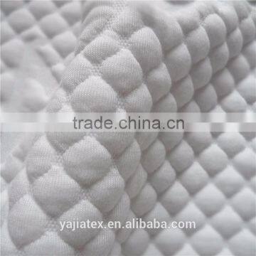 spandex blue color knit fabric for mattress cover YJA-15035