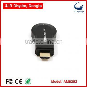 Factory directly sales ezcast miradisplay wifi display dongle miracast support IOS / Mac / window / android system