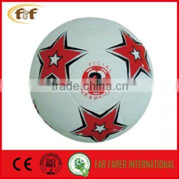 Mini size smooth surface Rubber football/ soccer balls