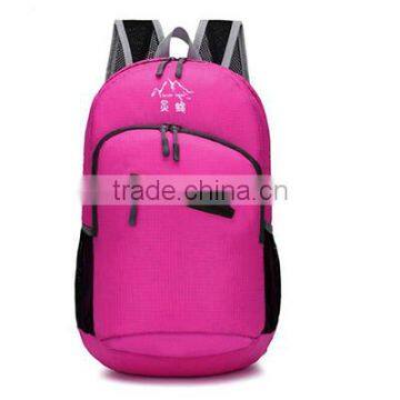 Outdoor Can be Folding Traveling Backpack Ultra Light Hiking Shoulder Bag photo-3