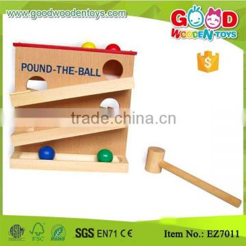 Children Play Pound And Roll Tower Wooden Pounding Toys                        
                                                Quality Choice