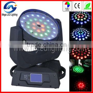 Hot sale moving head with three circles effect led moving head wash 360W zoom