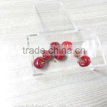 Clear Box Gift Wedding Candy/ Personalized Acrylic Candy Favor Box photo-3