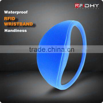 Printed Silicone Wristbands RFID Stock for Fairs