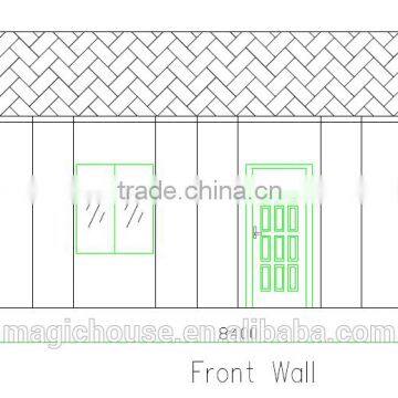 Economic Family House/Two Bedroom Prefabricated House Plans/quick Assembled Family House Plan photo-4