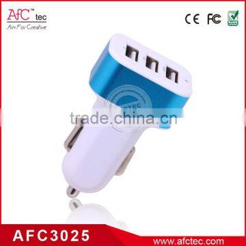 Power Technology 3 Port Fits for Multiple Mobile Devices Car Electric Car USB Cell Charger photo-5