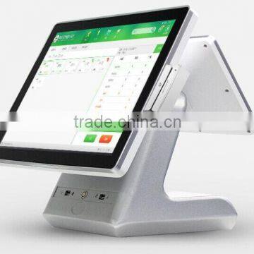 POSBW1511 Full Metal Jacket Durable 15 Inch 5 Wire Resistive Touch Screen All In One POS Machine photo-3