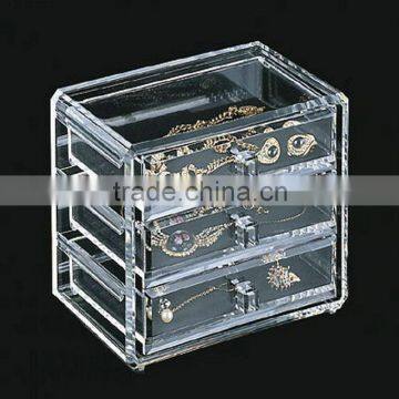 Factory Outlet 3 Tier Clear Acrylic Storage Boxes photo-3