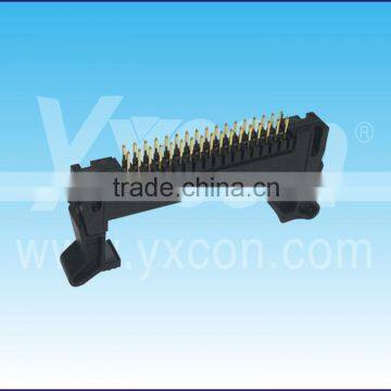 China 2.0mm pitch ROHS certificate double row 180 degree Ejector header