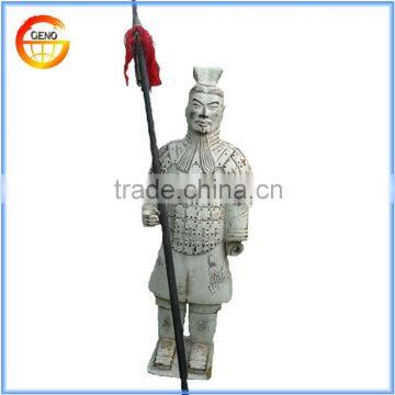 Antique Warrior Imitation Craft in Han Dynasty, garden solider decor