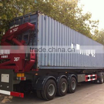 Manufacturer---40ft container side tipping trailer