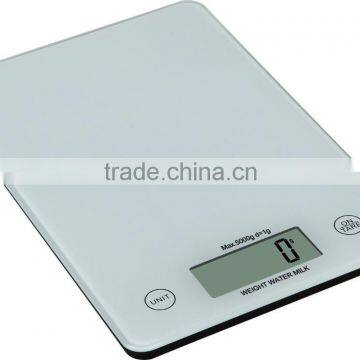 electronic digital food kitchen weghing scale with liquid weighing function