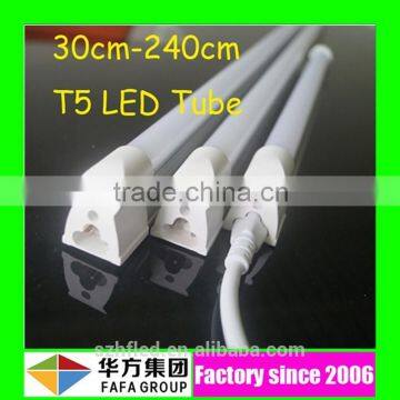 Super lumen 30cm-150cm t5 600mm led tube lights from shenzhen factory