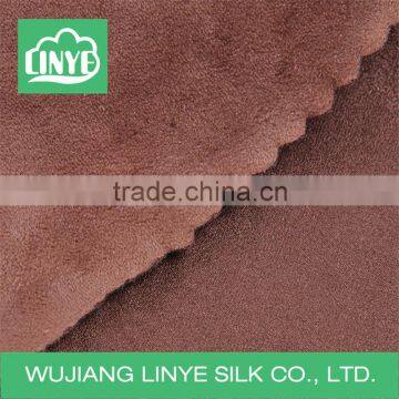 customized woven micro suede sofa fabric / faux suede fabric