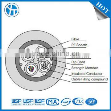 optical power composite cable with aluminum tape GDTA