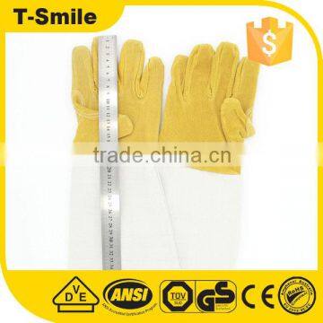 Stitching welding gloves wholesale oil field work glove