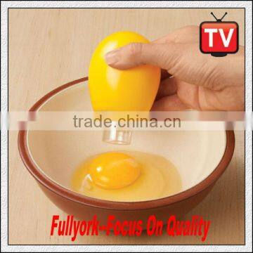 Kitchen Helper Egg Yolk Separator As Seen On TV Egg White Separator Divider Filter