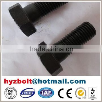 High strength steel structure yellow zinc bolts 10.9s