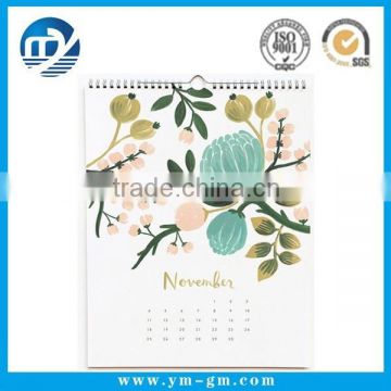 Printing alendar by custom design notebook printing