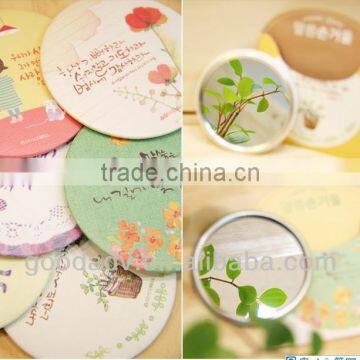 China supplier wholesales fashion promotional round promotional metal pocket mirror                        
                                                Quality Choice