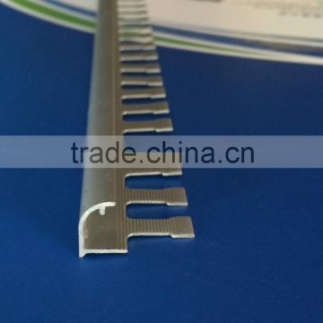 Hot selling anodising decorative aluminum aluminum tile trim