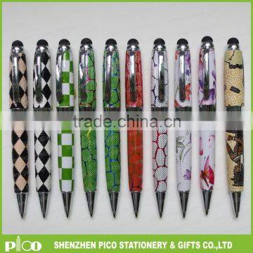 New Design Multi Color Leather Mini Ball Pen,Stylus Pen Touch Screem Pen For Promotional Gift                        
                                                Quality Choice