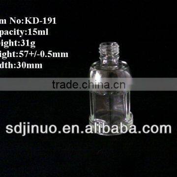 15ml nail polish glass bottle