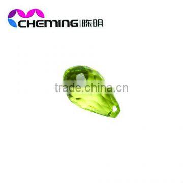 wholesale fashion cheap loose plastic green crystal pendant