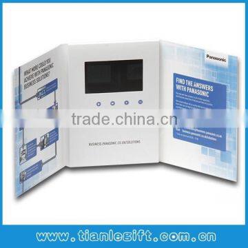 LCD video brochure card