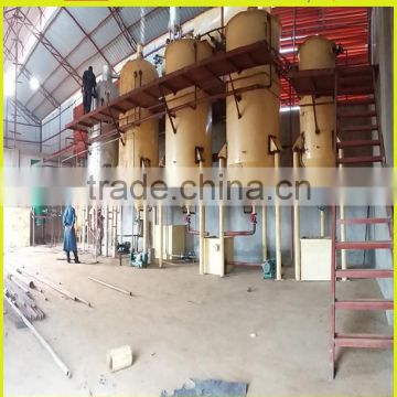 3~500T/D Continuous and automatic crude palm oil refining equipment manufacturer