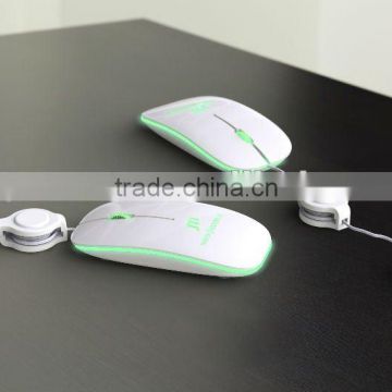 Slim/Flat 3D Optical usb mouse mice super slim mouse