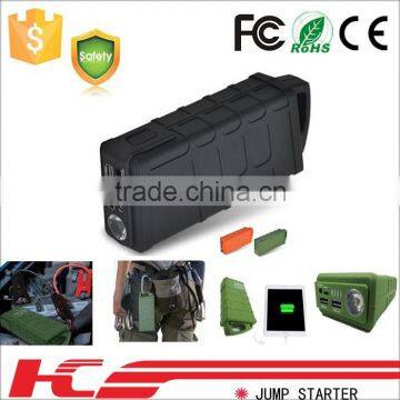 Rechargeable Portable Multi-Function Car Jump Starter with LED Light Car Battery