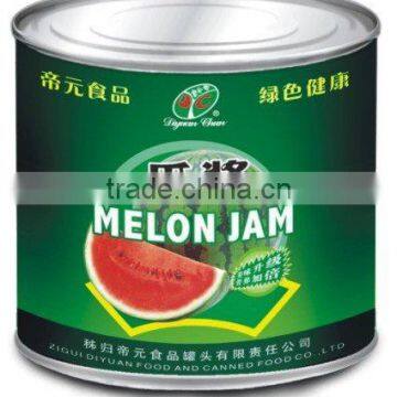 canned melon jam