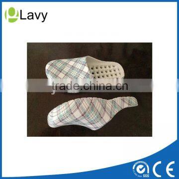 LAVY 3d vacuum heat transfer film for garden shoe