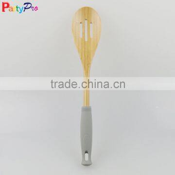 wood spoon 2016 new design colorful bamboo kitchen utensil