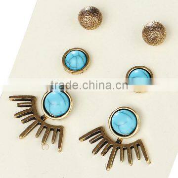 Ear Jacket Earring Set