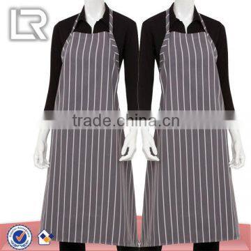 Adjustable Striped Printed Professional Chef Cooking Apron for Women