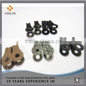 New design decorative metal shoe lace hooks