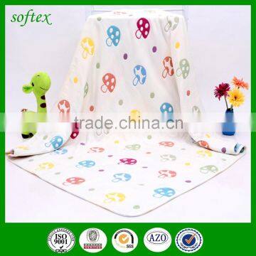 Gauze Cotton for Kindergarten Children Blanket Mushroom Muslin Cloth Quality Choice photo-4