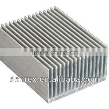 ISO 9001 heatsink aluminum profile