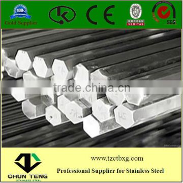 8mm-300mm white flour Stainless Steel Hexagonal Bar