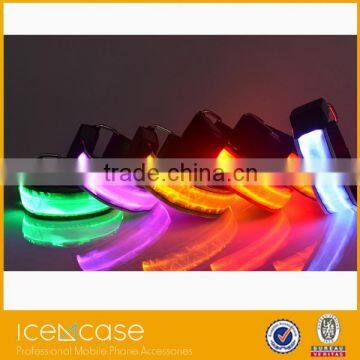 Adjustable promotion band gift flashing light led wristband bracelet