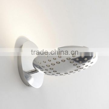 Metal chrome modern decoration LED COB wall lamp