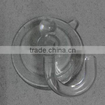 Durable PVC/silicone material glass table suction cups with hook