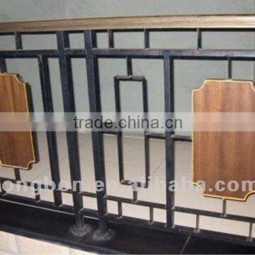 2015 Top-selling hand forged rod iron balcony fencing